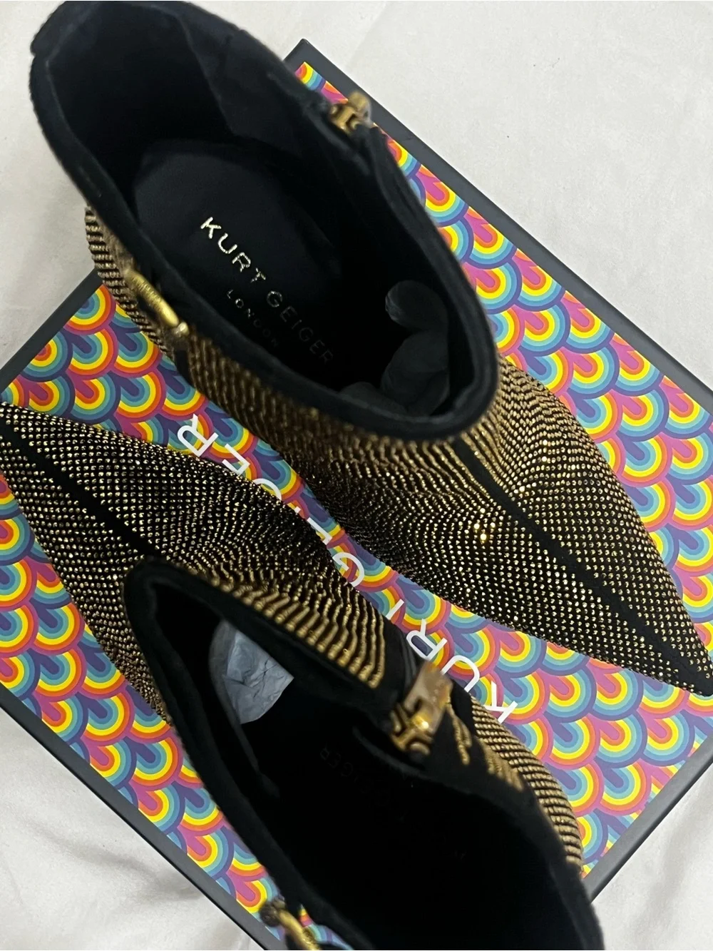 Kurt Geiger Mayfair Point Ankle Boot